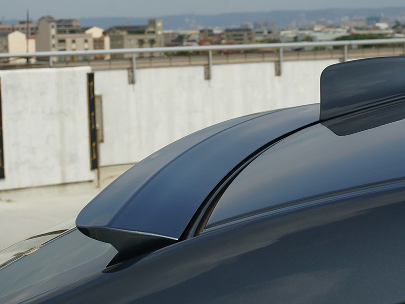 Fyralip Custom Painted Roof Spoiler For Audi A6 C7 Sedan 12-17