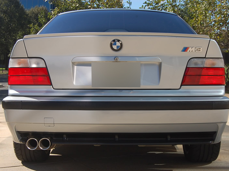 Fyralip Unpainted Trunk Lip Spoiler For BMW 3 Series E36 Sedan 91-98